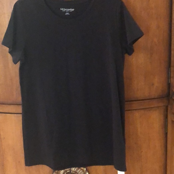 Soft Surroundings black tee with tags - Picture 3 of 3